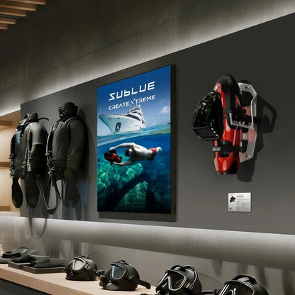 Sublue Vapor Wall-Mount Rack